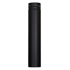 Bertrams Pelletino pipe 10RL500-100S 500 mm, 100 x 0.6 mm, black