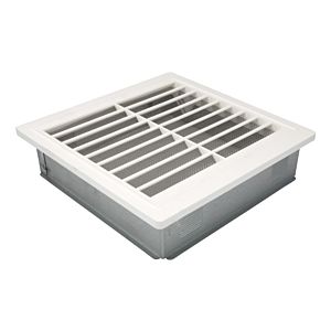 Bertrams ventilation grille 16LG2 200 x 200 mm, with frame