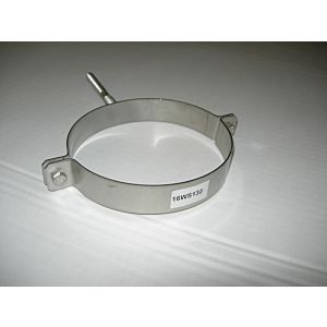 Bertrams wall mounting clamp 16WS130 Ø 130 mm, with hanger bolt, stainless steel
