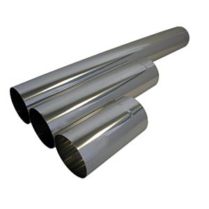 Bertrams Vle Rohrelement 17RL1000-120 1000 mm, Ø 120 x 0,6 mm, Edelstahl 1.4301