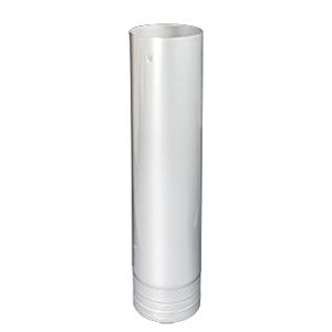 Bertrams VLE-Plus pipe element 19RL500-200 500 mm, Ø 200 x 0.8 mm, stainless steel V4A