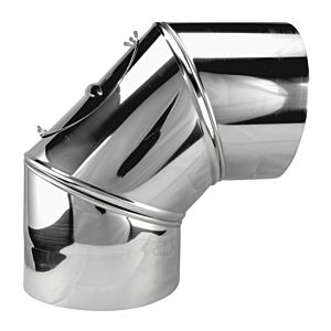 Bertrams VLE-Plus segment arch 19SBRV250 Ø 250 x 0.8 mm, with cleaning cap, 3-part, stainless steel V4A