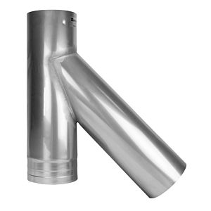 Raccord de cheminée Bertrams Ewr 21SA45-D180 45 degrés, Ø 180, hauteur 440 mm