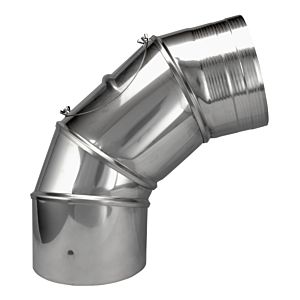 Bertrams Ewr segment arch 21SBV90-140 0-90 degrees adjustable, with RV, Ø 140 mm, 4-pcs.