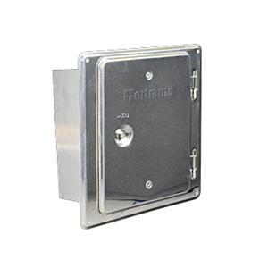 Porte de nettoyage Bertrams Ewr 21TV1 140 x 200 mm, avec buse