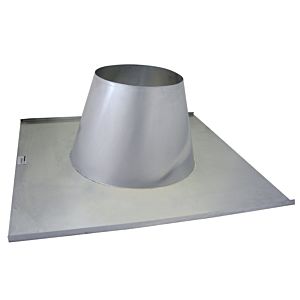 Bertrams Dw Dacheindichtungsflansch 22DE15VA150VA-O 0-15Grad, ohne Regenkragen, Ø 150 mm