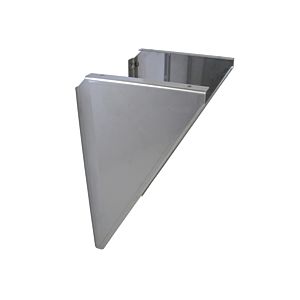 Bertrams Dw console plates 22KOE250 250 mm, stainless steel