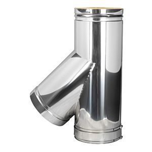 Bertrams Schornsteinanschlussstück 22SA45-FU130 45° - FU, Ø 130 mm