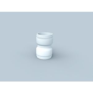 Bertrams Polyline EW connection piece 40AFF60 DN 60, flexible pipe to flexible pipe