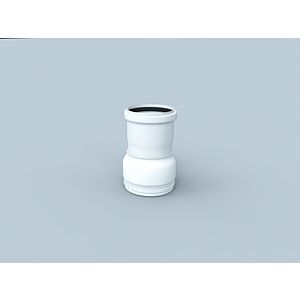 Bertrams Polyline EW pièce de raccordement 40AFS80 DN 80, tuyau flexible vers rigide avec douille