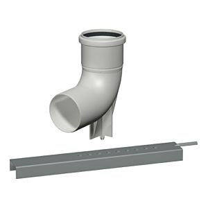 Bertrams Polyline EW Befestigungsset 40BS250 Stützbogen mit Auflageschiene, DN 250