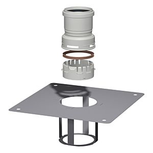 Bertrams Polyline EW kit standard 2 40FSTB60-2 DN 60, installation sur arbre, bouche VA