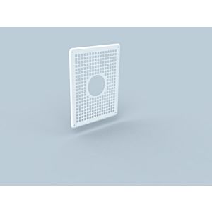 Bertrams Polyline EW Lüftungsgitter 40LG60 DN 60, für Hinterlüftung