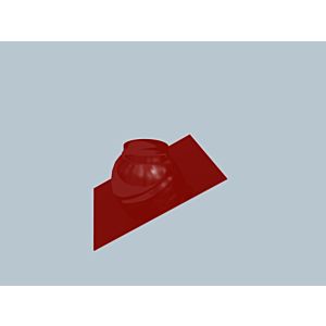 Bertrams Polyline LAS Universaldachpfanne 41PFB80T DN 80/125, terrakotta, 25-45°, Kunststoff