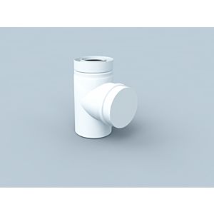 Élément d&#39;inspection Bertrams Polyline LAS 41RE-A80 DN 80/125, extérieur, blanc