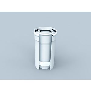 Tuyau Bertrams Polyline LAS 41RL2000-80 2000 mm, DN 80/125, intérieur, blanc