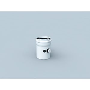 Bertrams Polyline LAS Messelement 41RLM80 DN 80/125, innen, mit zwei Messöffnungen, weiß