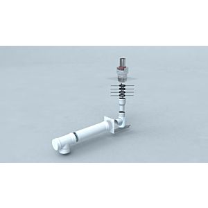 Bertrams Polyline LAS Standardbausatz 4 41STB60-80-4 DN 60/100, LAS DN 60-80 EW, Mündung VA