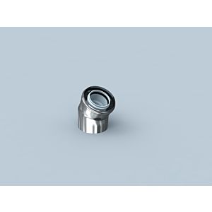 Bertrams Polyline LAS bend 42BG30-80 30°, DN 80/125, inside, stainless steel