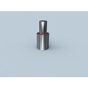 Bertrams Polyline LAS outlet element 42ME-A110 DN 110/160, without outside air supply, stainless steel