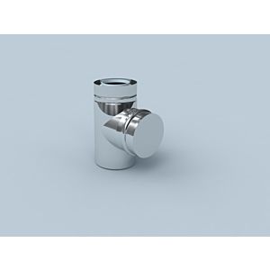 Bertrams Polyline LAS inspection element 42RE-A110 DN 110/160, outside, stainless steel