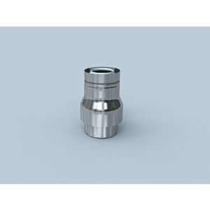 Bertrams Polyline LAS Rohr 42RLL-A110 DN 110/160, mit Zuluft außen, Edelstahl