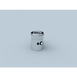 Bertrams Polyline LAS Messelement 42RLM60 DN 60/100, innen, mit zwei Messöffnungen, Edelstahl