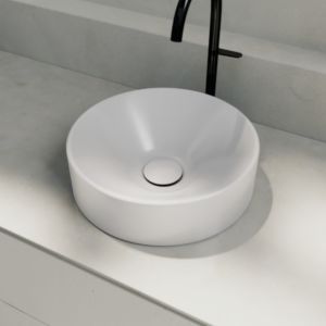 Bette Suno Waschtisch Aufsatz A250-000 rund, Ø 34x10cm, weiß