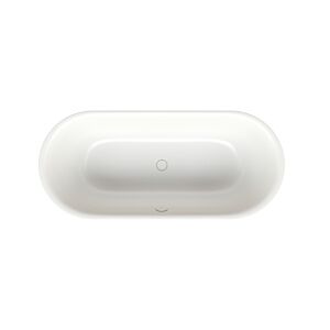 Bette BetteLux Oval baignoire 3465-440PLUS glaçure, neige, 170x75x45cm