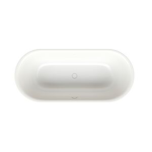 Bette BetteLux Oval bathtub 3466-440 snow, 180x80x45cm