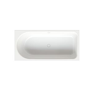 Bette BetteOcean Badewanne 8765-004 170x80x45cm, Fußende rechts, Überlauf hinten, edelweiß