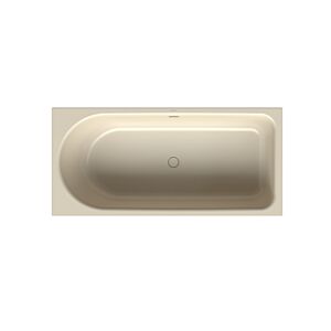 Bette BetteOcean Badewanne 8765-006 170x80x45cm, Fußende rechts, Überlauf hinten, jasmin