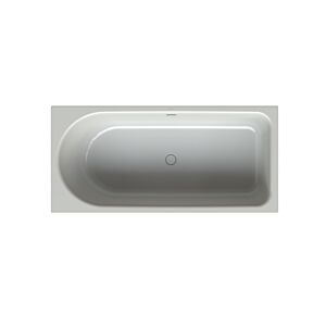 Bette BetteOcean baignoire 8765-002 170x80x45cm, côté pied droit, trop-plein arrière, manhattan