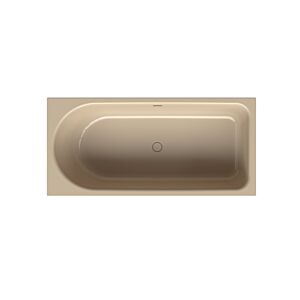 Bette BetteOcean baignoire 8765-003 170x80x45cm, pied à droite, trop-plein à l&#39;arrière, beige bahama