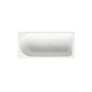 Bette BetteOcean baignoire 8858-440PLUS glaçure, neige, 150x70x45cm, pied droit, trop-plein arrière