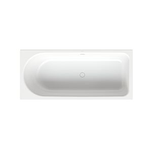 Bette BetteOcean baignoire 8856-004 180x80x45cm, pied à droite, trop-plein à l&#39;arrière, blanc noble