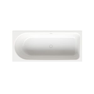 Bette BetteOcean baignoire 8856-287 180x80x45cm, côté pied droit, trop-plein arrière, étoile blanc