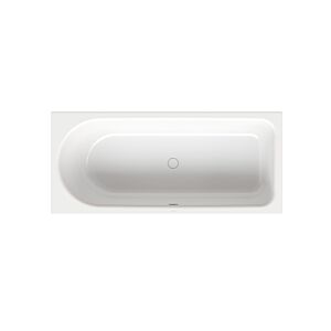 Bette BetteOcean baignoire 8855-287 170x75x45cm, pied droit, trop-plein avant, blanc étoile