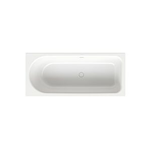 Bette BetteOcean baignoire 8850-440PLUS 160x70x45cm, côté pied droit, trop-plein arrière, vitrage, neige