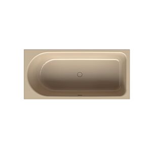 Bette BetteOcean Badewanne 8865-003 170x80x45cm, Fußende rechts, Überlauf vorne, bahamabeige