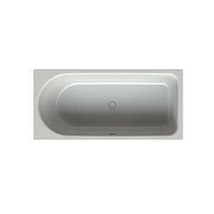 Bette BetteOcean Badewanne 8865-002 170x80x45cm, Fußende rechts, Überlauf vorne, manhattan