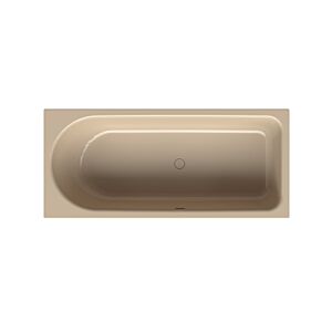 Bette BetteOcean Badewanne 8857-003 180x80x45cm, Fußende rechts, Überlauf vorne, bahamabeige