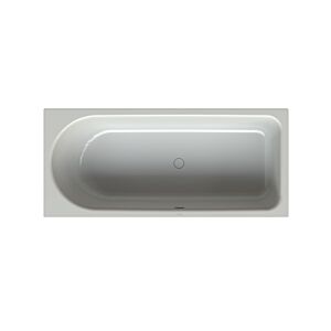 Bette BetteOcean baignoire 8857-002 180x80x45cm, côté pied droit, trop-plein avant, manhattan