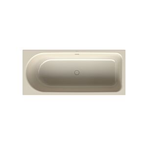 Bette BetteOcean bathtub 8854-001 170x75x45cm, foot end right, overflow rear, pergamon