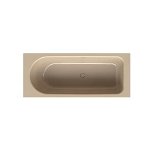 Bette BetteOcean baignoire 8852-003 Beige Bahama, 170x70x45cm, pied à droite, trop-plein à l&#39;arrière