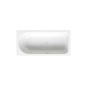 Bette BetteOcean Low-Line Badewanne 8842-440PLUS Glasur, snow, 150x70x38cm, Fußende rechts, Überlauf vorne