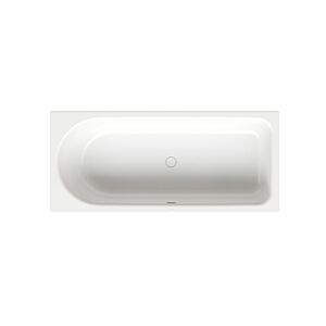 Bette BetteOcean low-line bath 8835-440PLUS glaze, snow, 170x75x38cm, foot end right, overflow in front