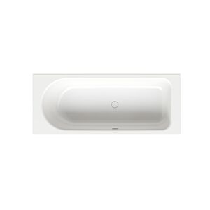 Bette BetteOcean low-line bath 8833-440PLUS glaze, snow, 170x70x38cm, foot end right, overflow in front