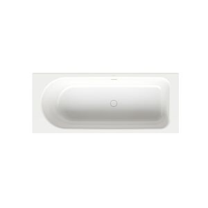 Bette BetteOcean Low-Line Badewanne 8832-440 snow, 170x70x38cm, Fußende rechts, Überlauf hinten