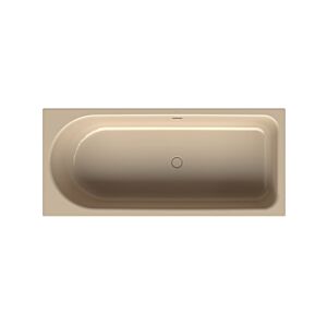 Bette BetteOcean Low-Line Badewanne 8838-003 bahamabeige, 180x80x38cm, Fußende rechts, Überlauf hinten